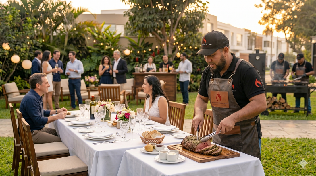 Parrilla en casa vs. catering parrillero: lo que realmente cuesta celebrar a papá