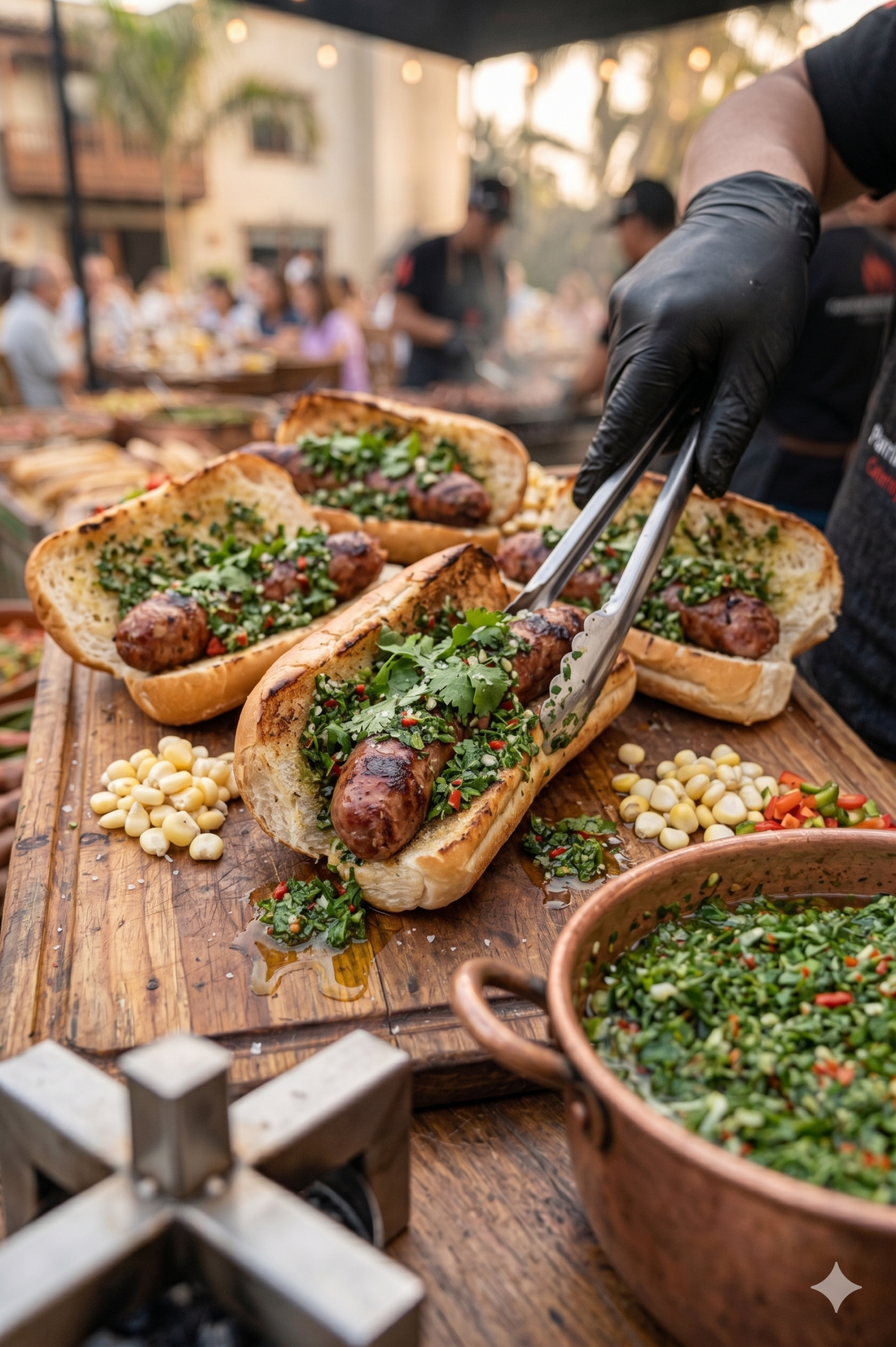 Choripán con chimichurri: el secreto para que quede realmente bueno