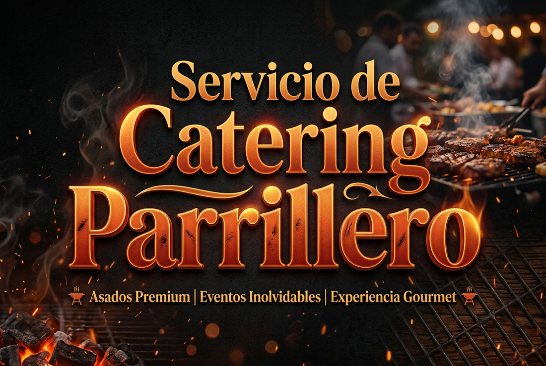 ¿Cómo se forjó y desarrolló el término "Catering Parrillero" en el Perù?